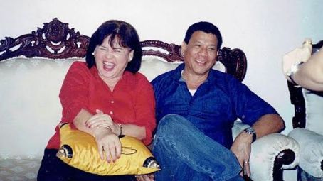 Rodrigo Duterte and Elizabeth Zimmerman