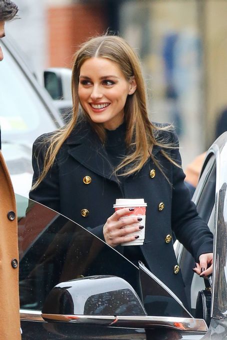 Olivia Palermo – Leaves Ambroeus restaurant in Soho – New York
