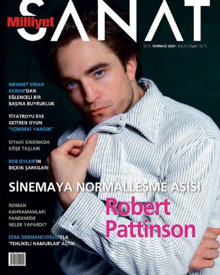 Robert Pattinson - Milliyet Sanat Magazine Cover [Turkey] (July 2020)