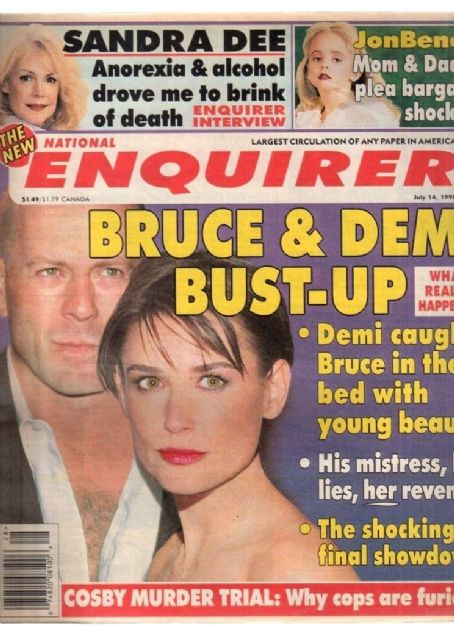 Demi Moore, Bruce Willis, Bruce Willis and Demi Moore, National ...