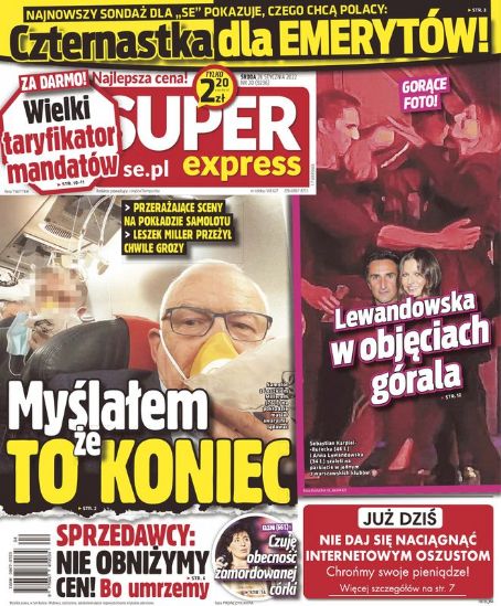 Anna Lewandowska - Super Express Magazine Cover [Poland] (26 January 2022)