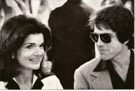 Warren Beatty and Jacqueline Kennedy