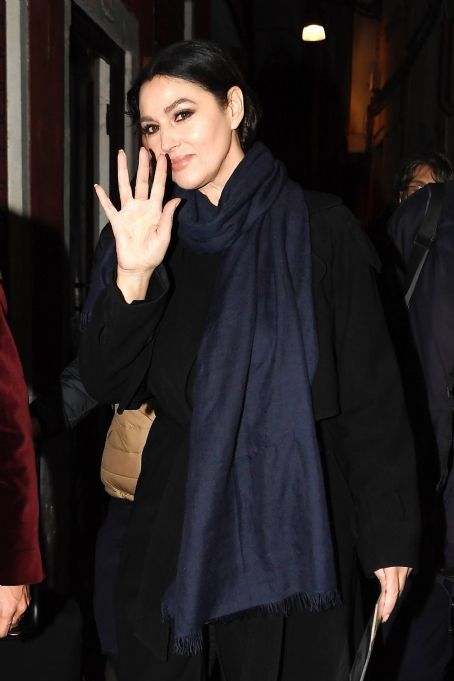 Monica Bellucci – Arrives at the Carlo Goldoni Theater for the premiere of Maria Callas in Venice