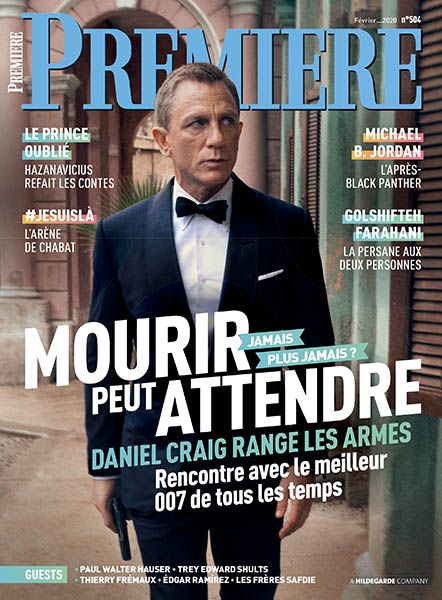 Daniel Craig - Premiere Magazine Cover [France] (February 2020)