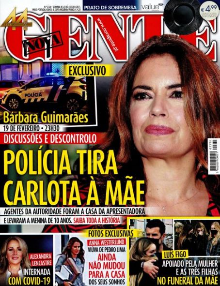 Barbara Guimaraes Gente Magazine 11 March 2021 Cover Photo Portugal