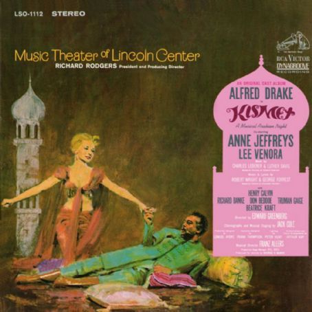 Kismet 1965 Music Theater Of Lincoln Center Starring Alfred Drake