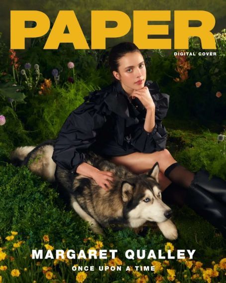 Margaret Qualley and Pete Davidson - Paper Magazine Cover [United States] (July 2019)