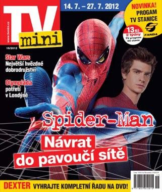 Andrew Garfield - TV Mini Magazine Cover [Czech Republic] (14 July 2012)