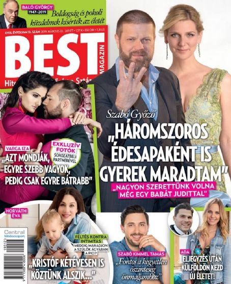 Gyozo Szabo and Judit Rezes - BEST Magazine Cover [Hungary] (22 March 2019)