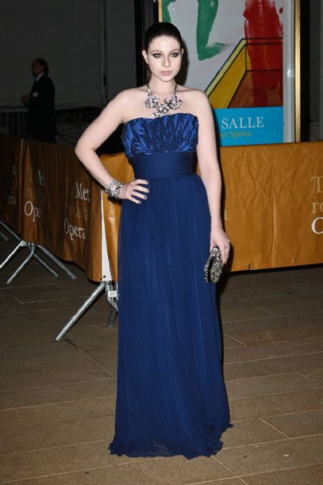 Michelle Trachtenberg: at 2012 Metropolitan Opera Season Opening Night performance of L’Elisir D’Amore at The Metropolitan Opera House in New York City