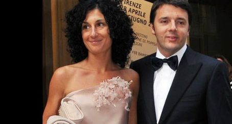 Matteo Renzi and Agnese Landini