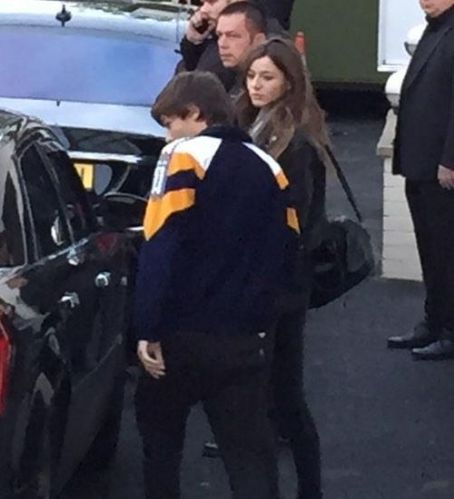 Louis Tomlinson and Eleanor Calder