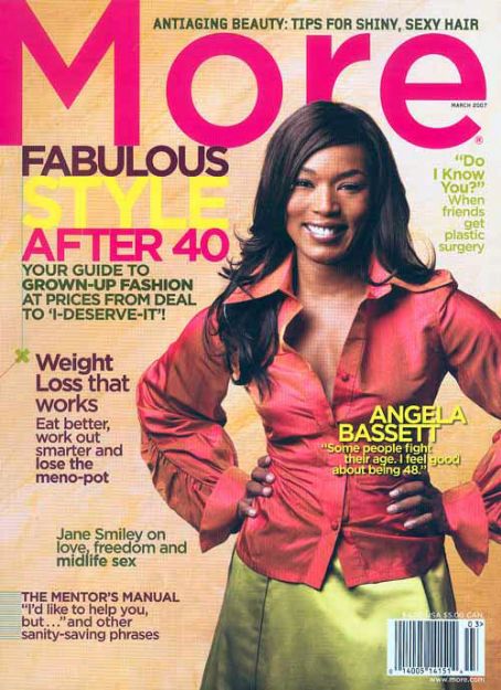 Angela Bassett - More Magazine [United States] (March 2007) - FamousFix