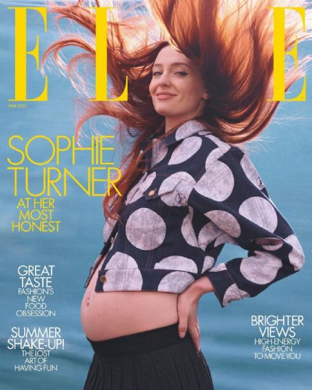 Sophie Turner - Elle Magazine Cover [United Kingdom] (June 2022)