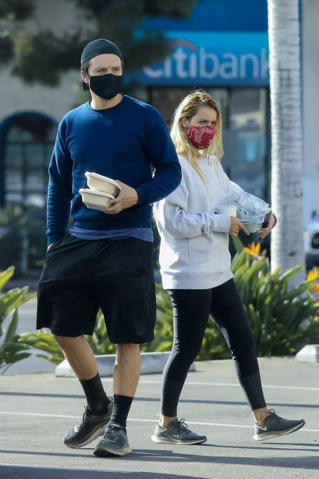 Sebastian Stan and Alejandra Onieva – Seen at The Grove in Los Angeles