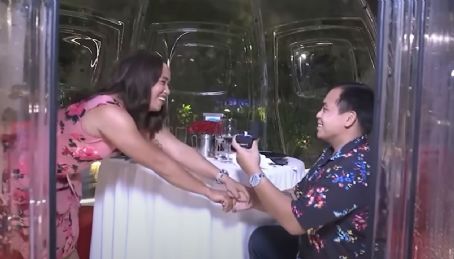 Julius Naranjo and Hidilyn Diaz - Engagement