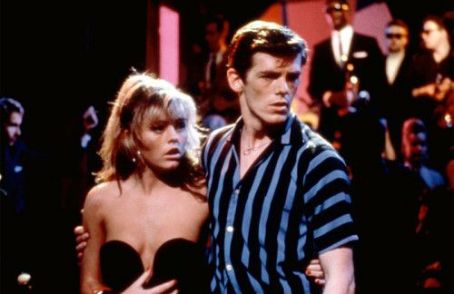 Patsy Kensit and Eddie O'Connell