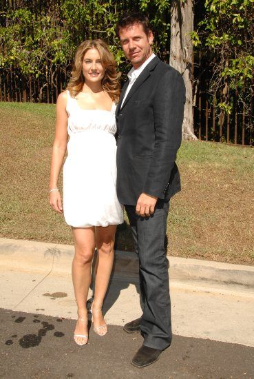 Madchen Amick and David Alexis