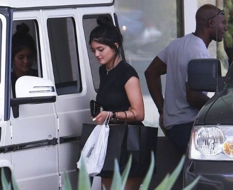 August 20, 2013 - Kylie Jenner at the Topanga Mall in Los Angeles