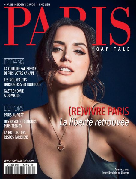 Ana de Armas - Paris Capitale Magazine Cover [France] (May 2020)