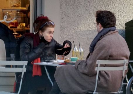 Helena Bonham Carter – Lunch with her boyfriend Rye Dag Holmboe in Primrose Hill