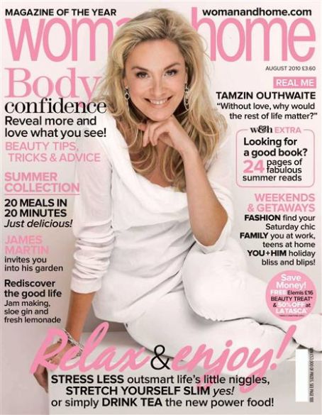 Tamzin Outhwaite, Woman & Home Magazine August 2010 Cover Photo ...