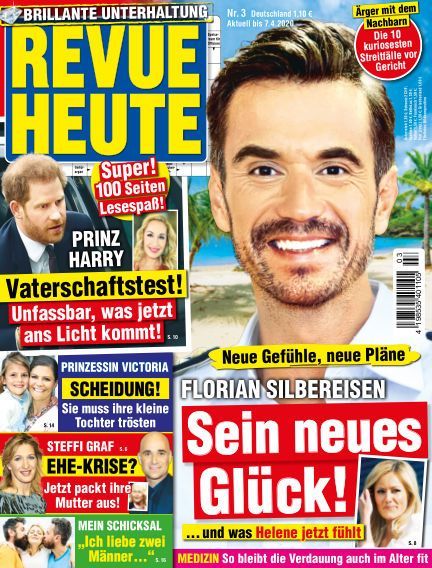Florian Silbereisen - Revue Heute Magazine Cover [Germany] (7 April 2020)