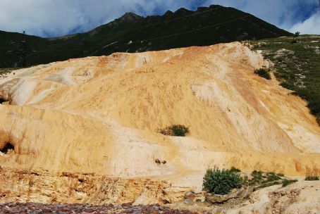 Jvari Pass Travertine Natural Monument