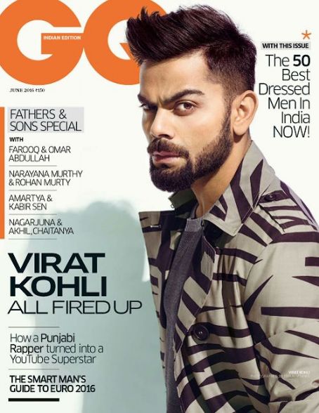 Virat Kohli Gq Magazine June 2016 Cover Photo India 1451