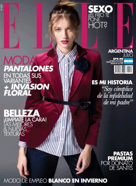 Agostina Barbagelata (model), Elle Magazine July 2017 Cover Photo ...