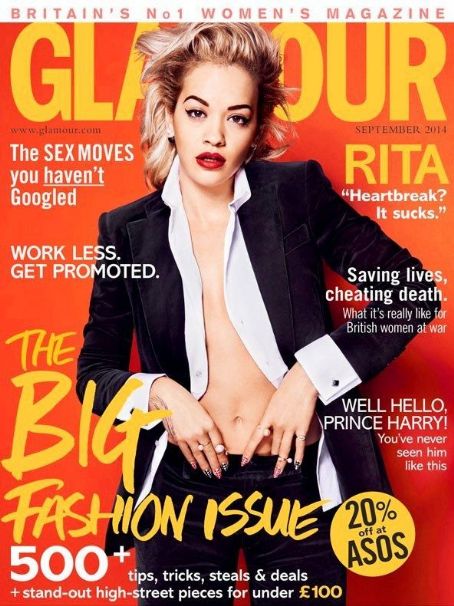 Rita Ora - Glamour Magazine Cover [United Kingdom] (September 2014)