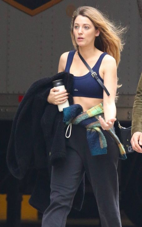 Blake Lively – Spotted after gym workout in Manhattan’s Downtown area