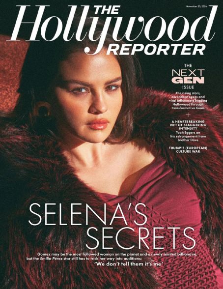 Selena Gomez - The Hollywood Reporter Magazine Cover [United States] (20 November 2024)
