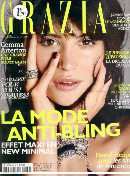 Gemma Arterton - Grazia Magazine Cover [France] (3 May 2013)