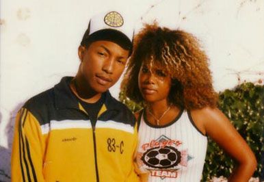 Kelis and Pharrell Williams