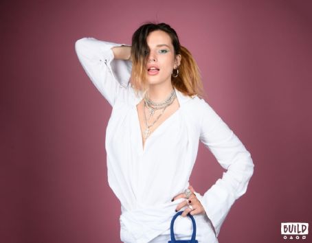 Bella Thorne – BUILD Series Portrait in New York City 06/14/2019