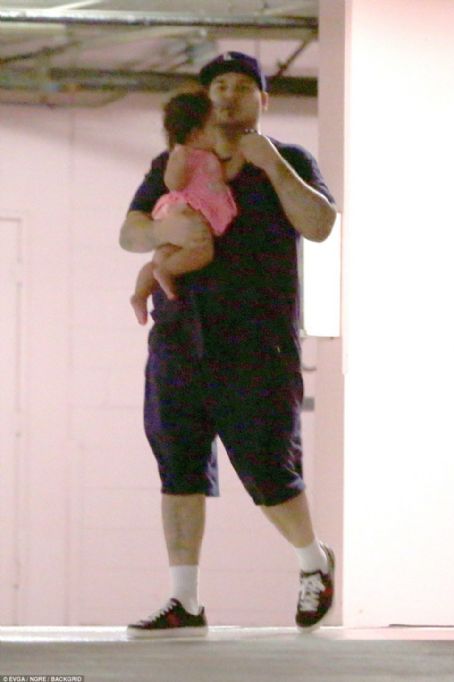 Rob Kardashian and Dream Kardashian Out in Los Angeles, California - August 11, 2017