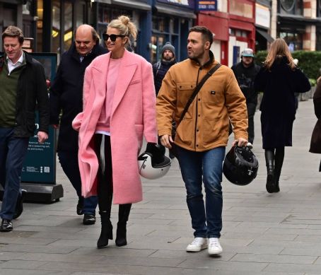 Vogue Williams – With Spencer Matthews out of Global Radio in London