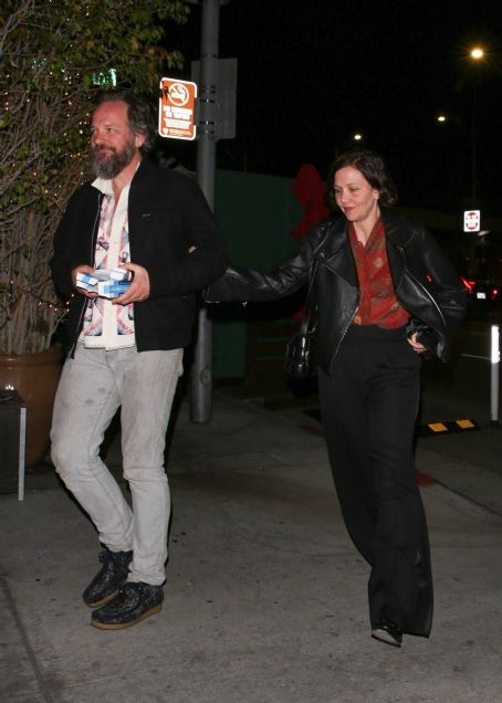 Maggie Gyllenhaal – With Peter Sarsgaard seen after dinner at E Baldi in Beverly Hills