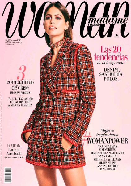 Lauren Auerbach, Woman Magazine March 2020 Cover Photo - Spain