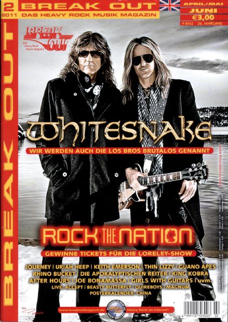 David Coverdale - Break Out Magazine Cover [Germany] (April 2011)