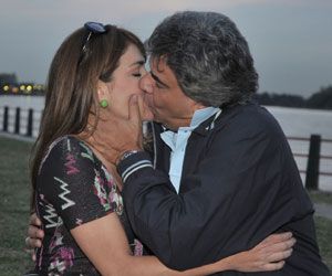 Claribel Medina and Miguel Ángel Rodríguez