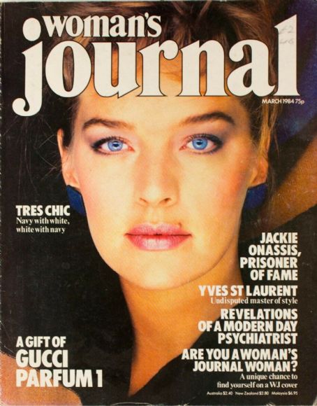 Beth Todd, Woman's Journal Magazine March 1984 Cover Photo - United Kingdom