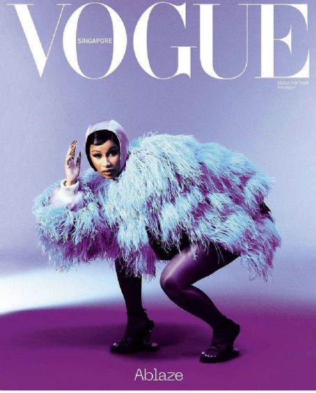 Cardi B, Vogue Magazine July 2022 Cover Photo - Singapore