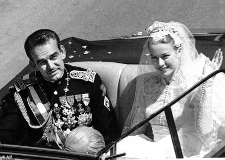 Grace Kelly and Prince Rainier of Monaco