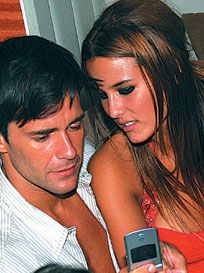 Mariano Martínez and Luli Fernandez