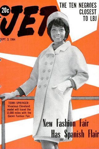 Terri Springer - Jet Magazine Cover [United States] (3 September 1964)