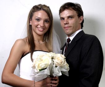 Andrea Eve and Mark Goles