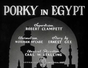 Porky in Egypt