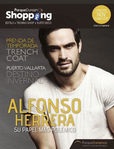 Alfonso Herrera Magazine Cover Photos - List of magazine covers ...